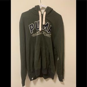 VINTAGE Puma zip hoodie szXL